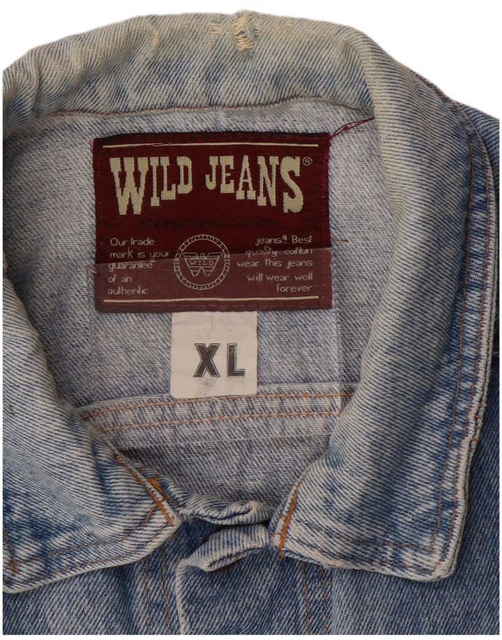 Wild Jeans muška traper jakna UK 42 XL plavi pamuk