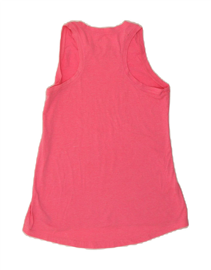 REEBOK Womens Vest Top UK 10 Small Pink Polyester Vintage Reebok and Second-Hand Reebok from Messina Hembry 