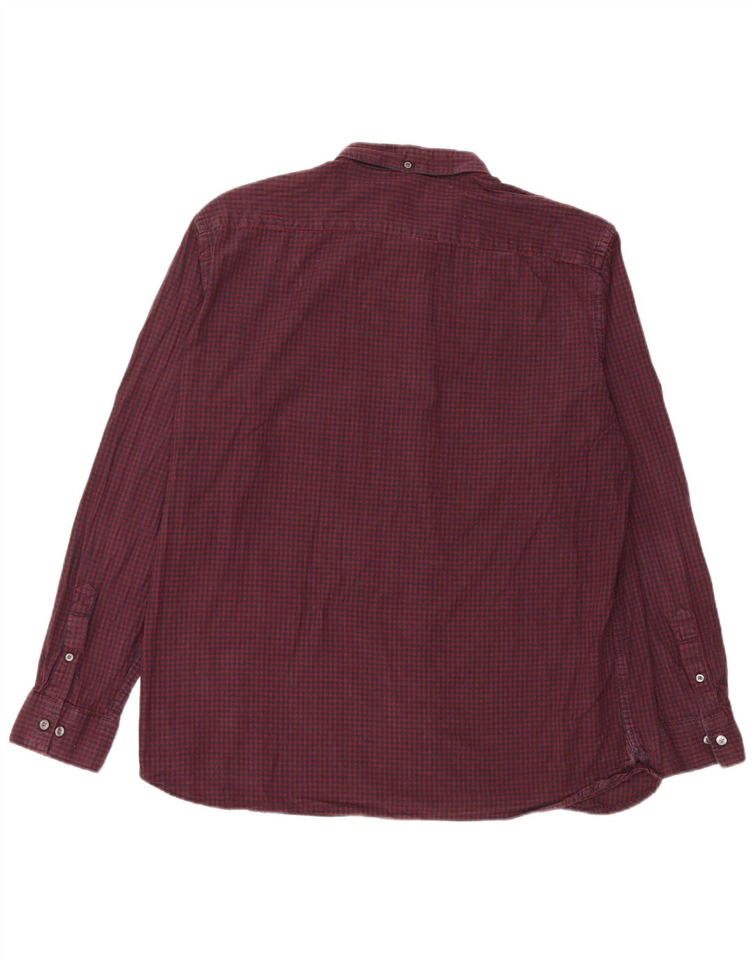 FRENCH CONNECTION Muška košulja od flanela 2XL tamnocrvena