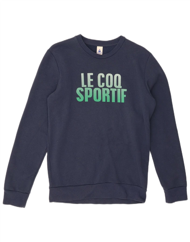 LE COQ SPORTIF Muški džemper s trenirkom s motivima, mali tamnoplavi pamuk