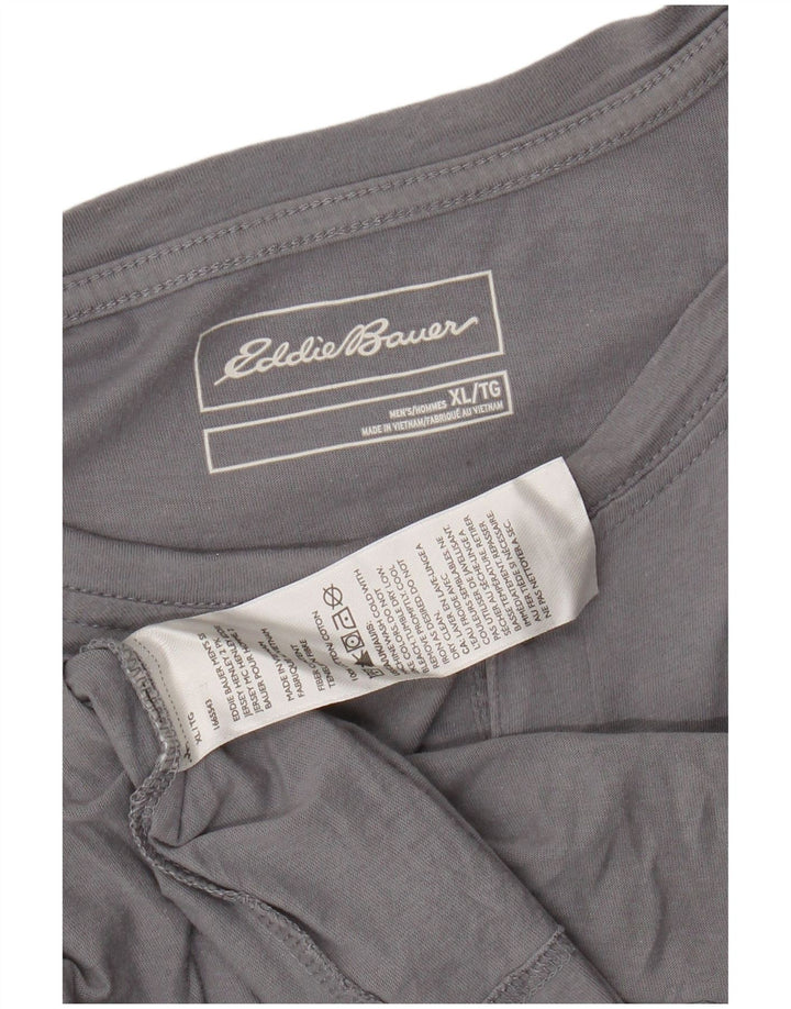 EDDIE BAUER Muška majica kratkih rukava XL sivi pamuk