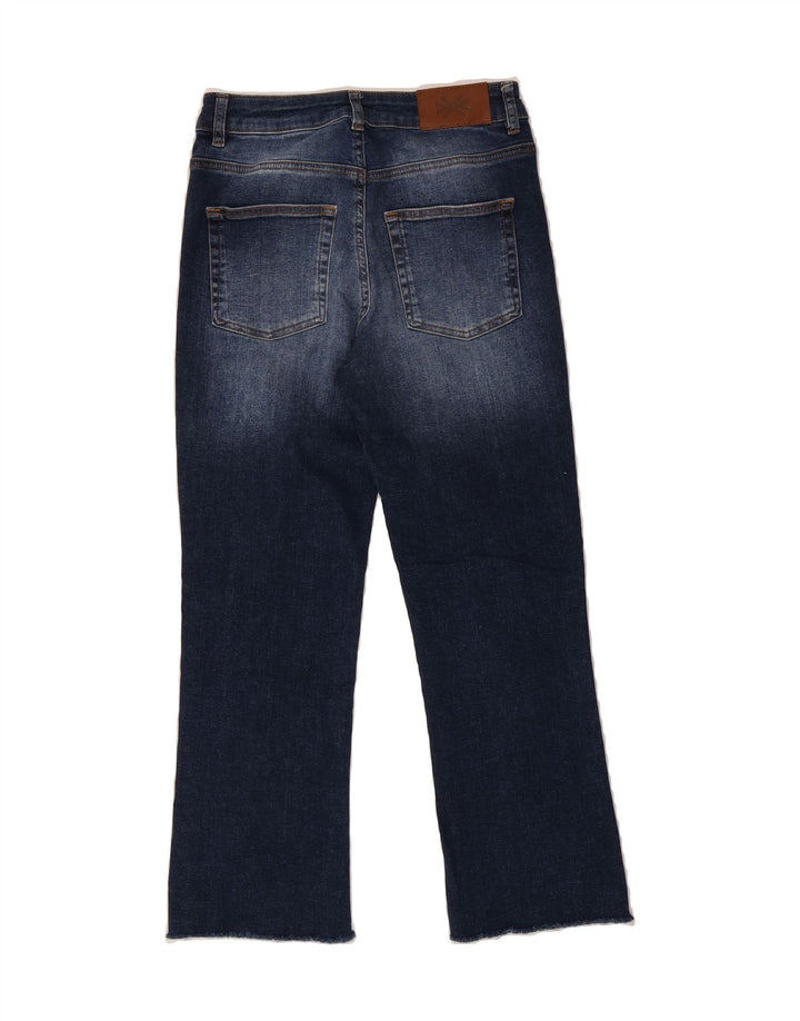 BENETTON Womens Cropped Jeans W28 L25 Blue Cotton Vintage Benetton and Second-Hand Benetton from Messina Hembry 