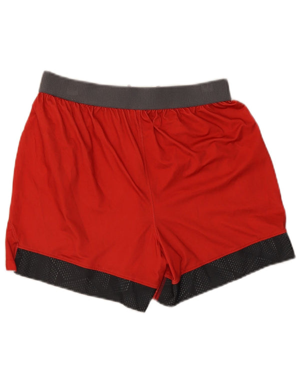 Under Armour ženske sportske kratke hlače UK 10 mali crveni poliester u boji