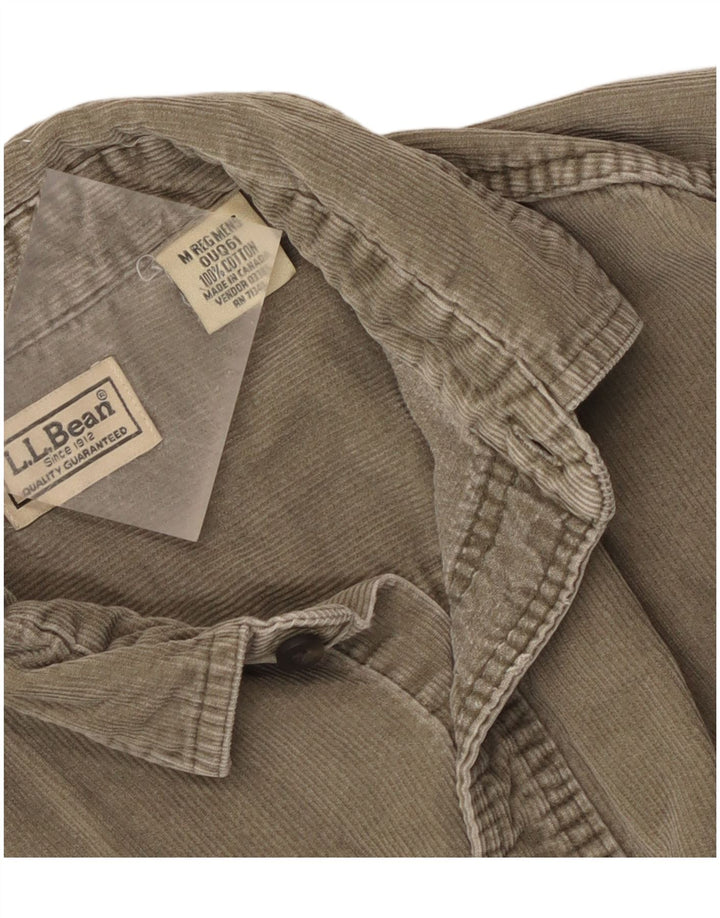 L.L.Bean muška košulja od samta, srednji kaki pamuk