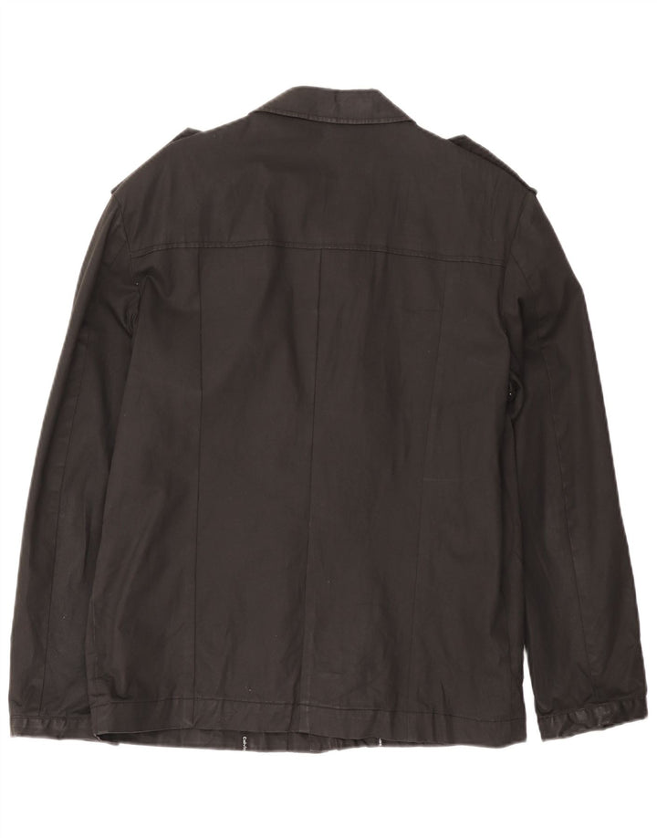 Calvin Klein muška vojna jakna UK 38 srednji crni pamuk