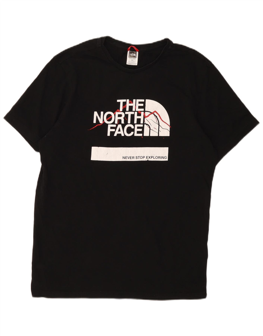 The North Face muška majica kratkih rukava srednje veličine, crni pamuk