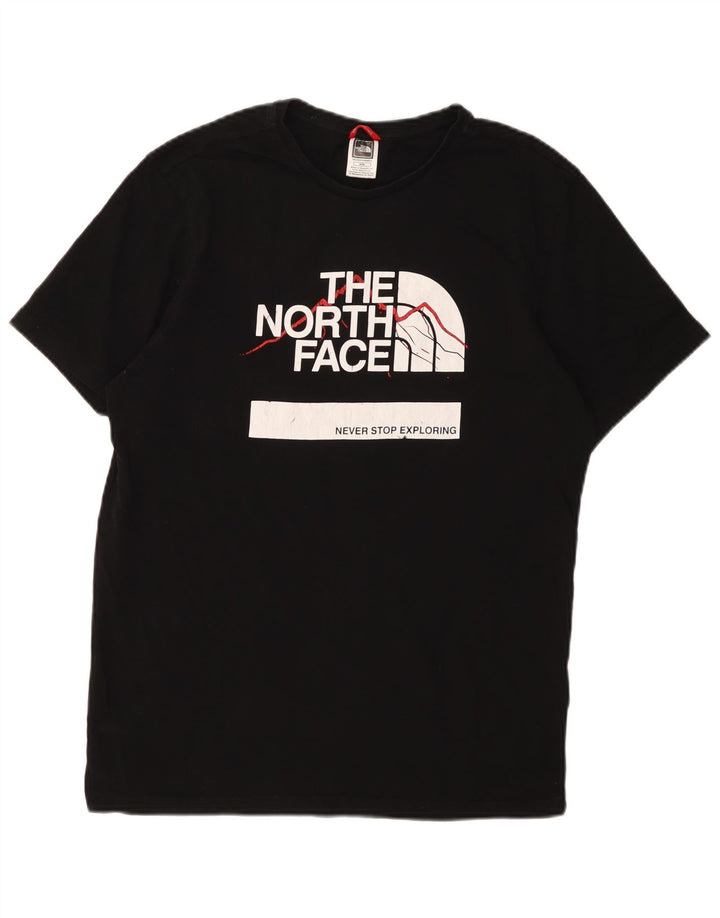 The North Face muška majica kratkih rukava srednje veličine, crni pamuk