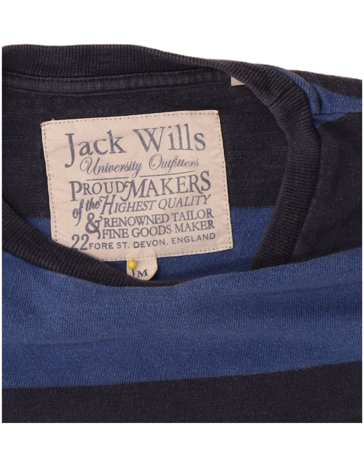 Jack Wills Muška majica kratkih rukava Srednji tamnoplavi pamuk na pruge