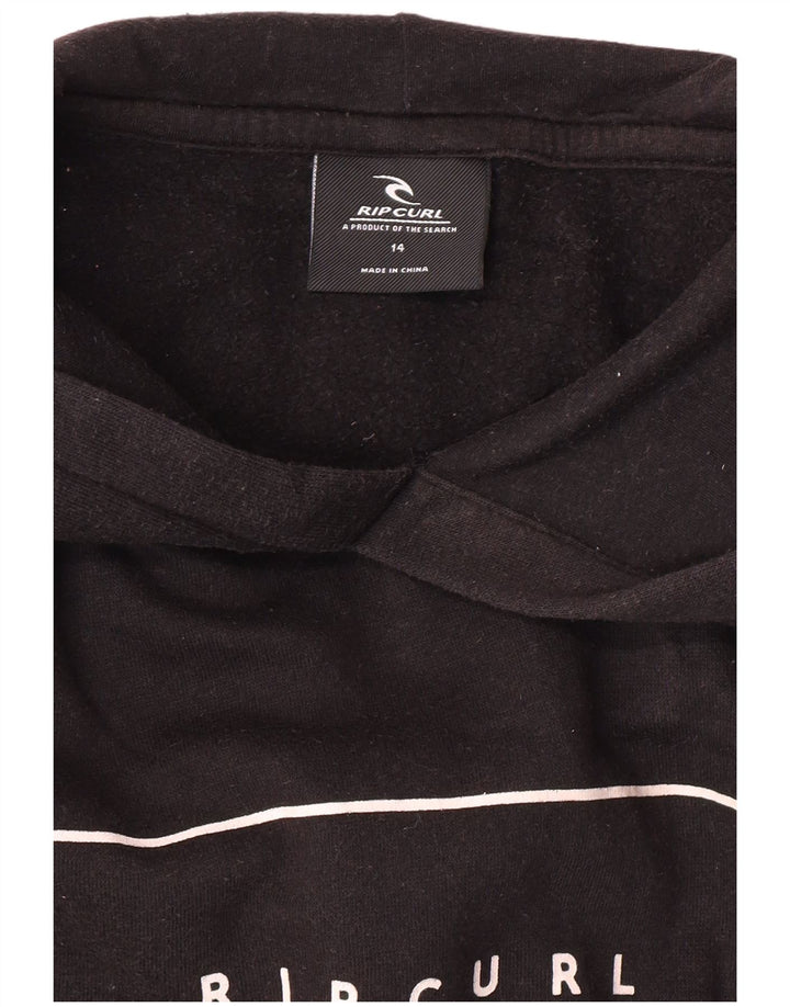 Ženska majica s kapuljačom Rip Curl UK 14 srednje crna