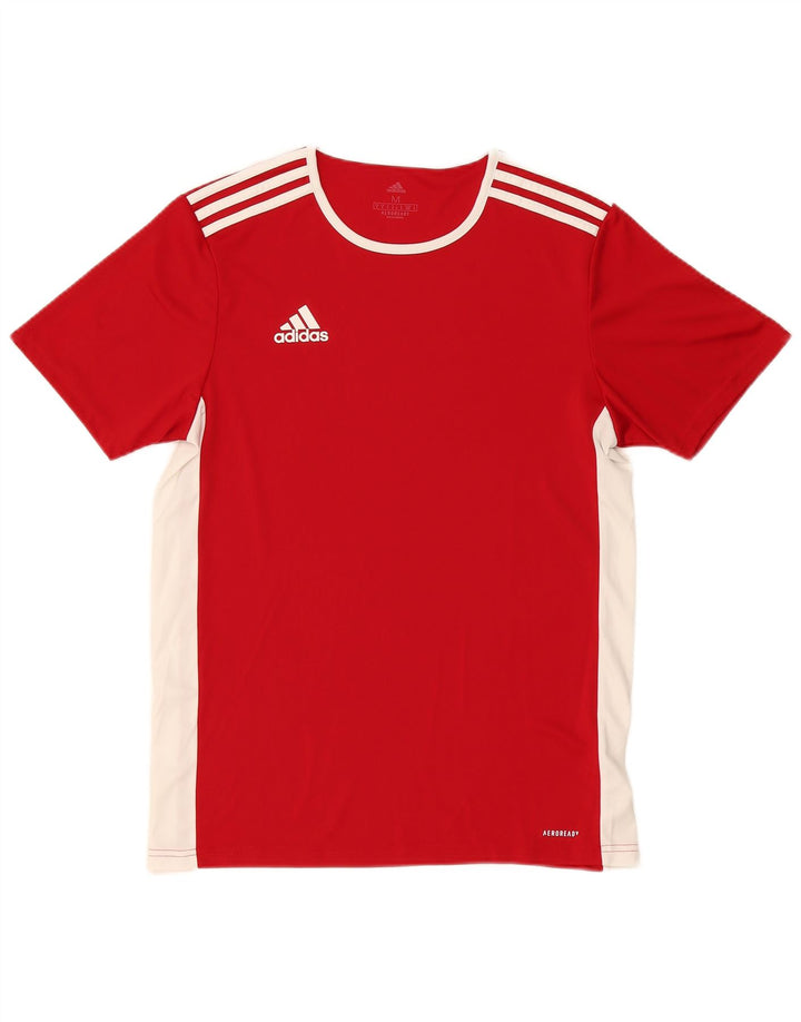 Adidas muška Aeroready majica kratkih rukava srednje crvene boje od poliestera