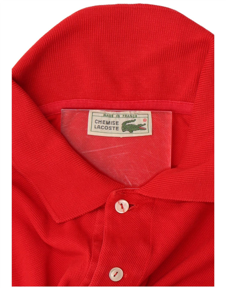 LACOSTE muška polo majica veličina 6 XL crveni pamuk