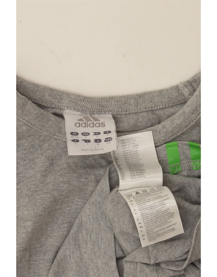 ADIDAS Mens Vest Top UK 36/38 Small Grey Cotton Vintage Adidas and Second-Hand Adidas from Messina Hembry 