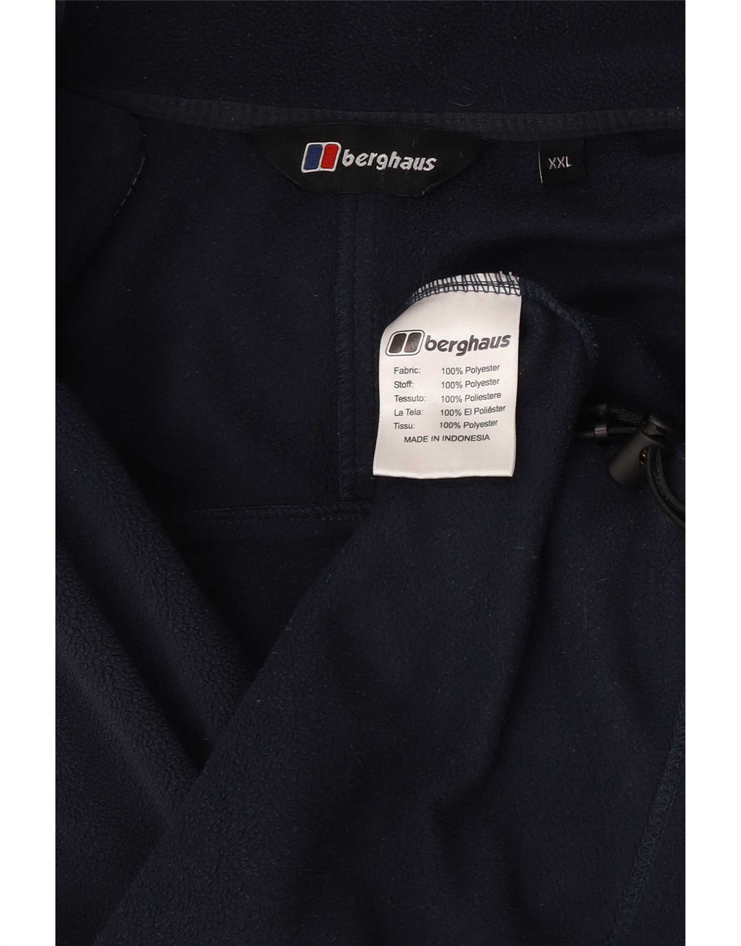 Berghaus muška jakna od flisa s podstavom UK 44 2XL tamnoplavi poliester