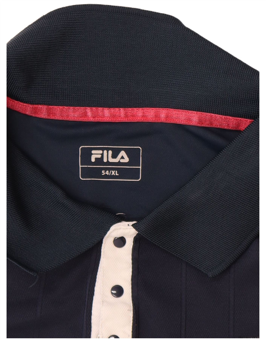 FILA muška polo majica IT 54 XL tamnoplavi poliester