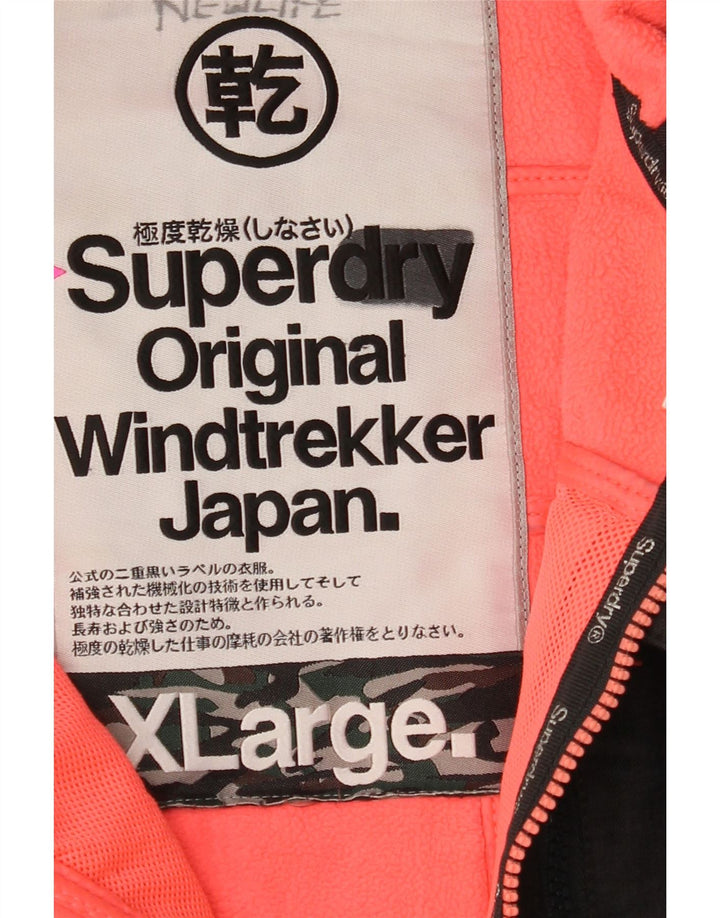 SUPERDRY ženska jakna Windtrekker vjetrovka s kapuljačom UK 18 XL siva