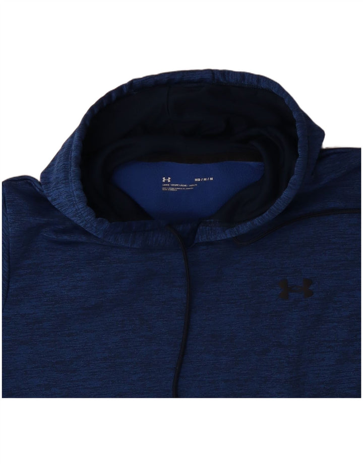 UNDER ARMOUR Muška majica s kapuljačom širokog kroja, srednje plavi pjegavi poliester