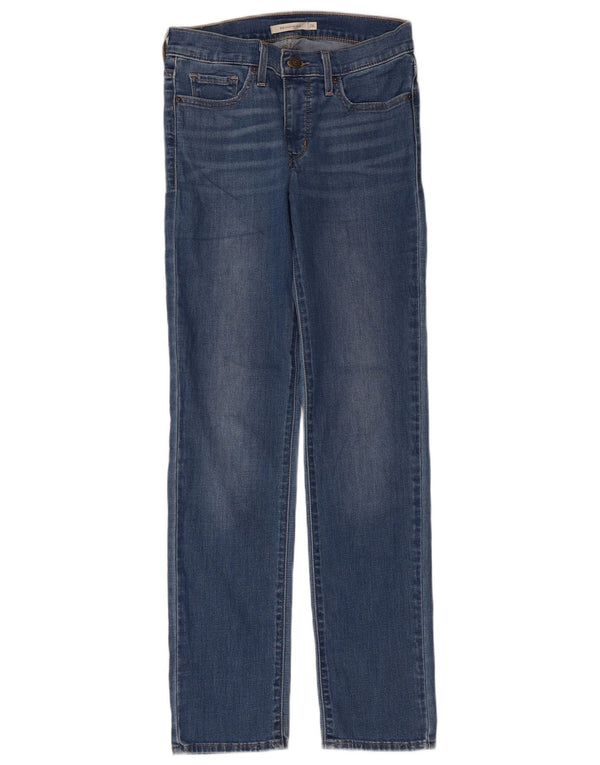 Levi's ženske 312 uske traperice W26 L30 plavi pamuk