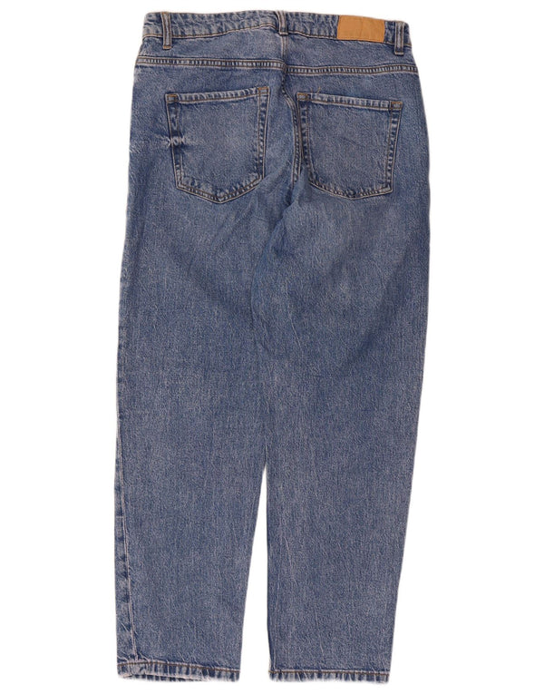 Zara ženske sužene traperice visokog struka EU 42 Large W32 L27 Plave