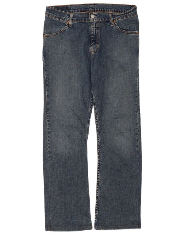 Levi's ženske ravne traperice 560 W30 L29 plavi pamuk