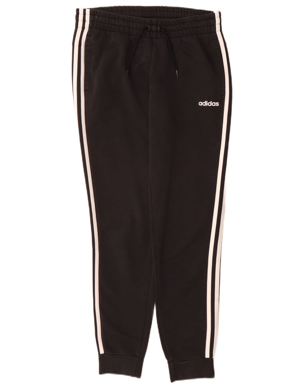 Adidas Ženska trenirka Hlače Joggers UK 12/14 Srednje crni pamuk