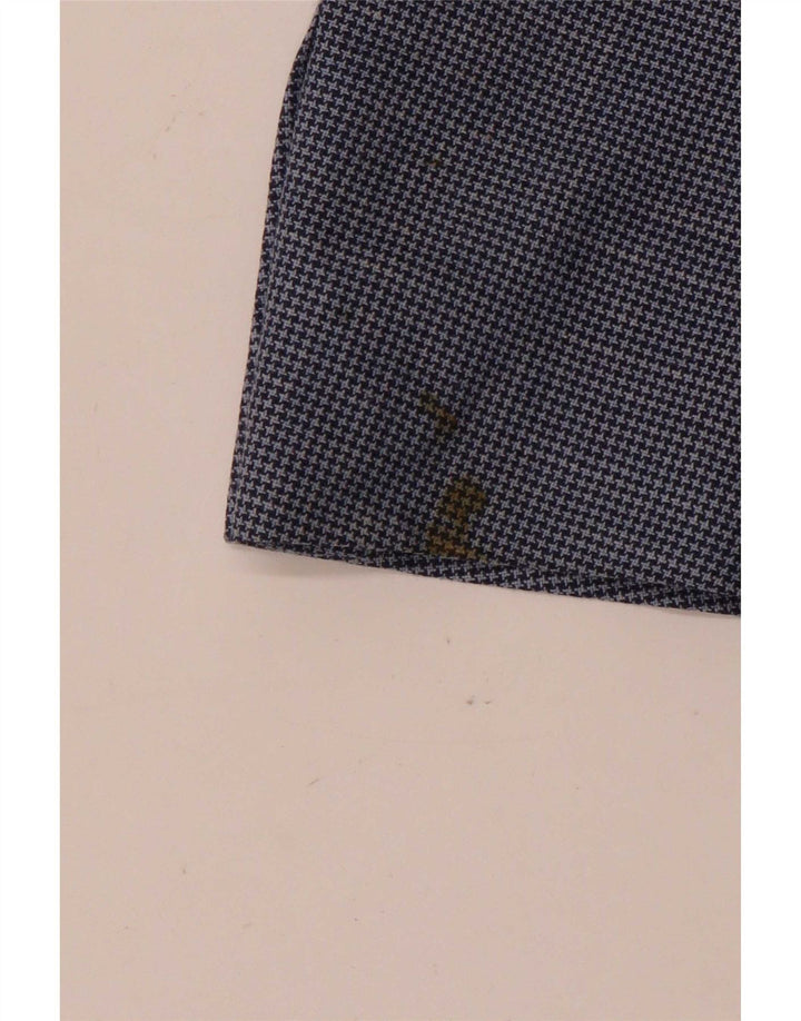 Marks & Spencer muška kratka sako jakna UK 42 velika plava houndstooth