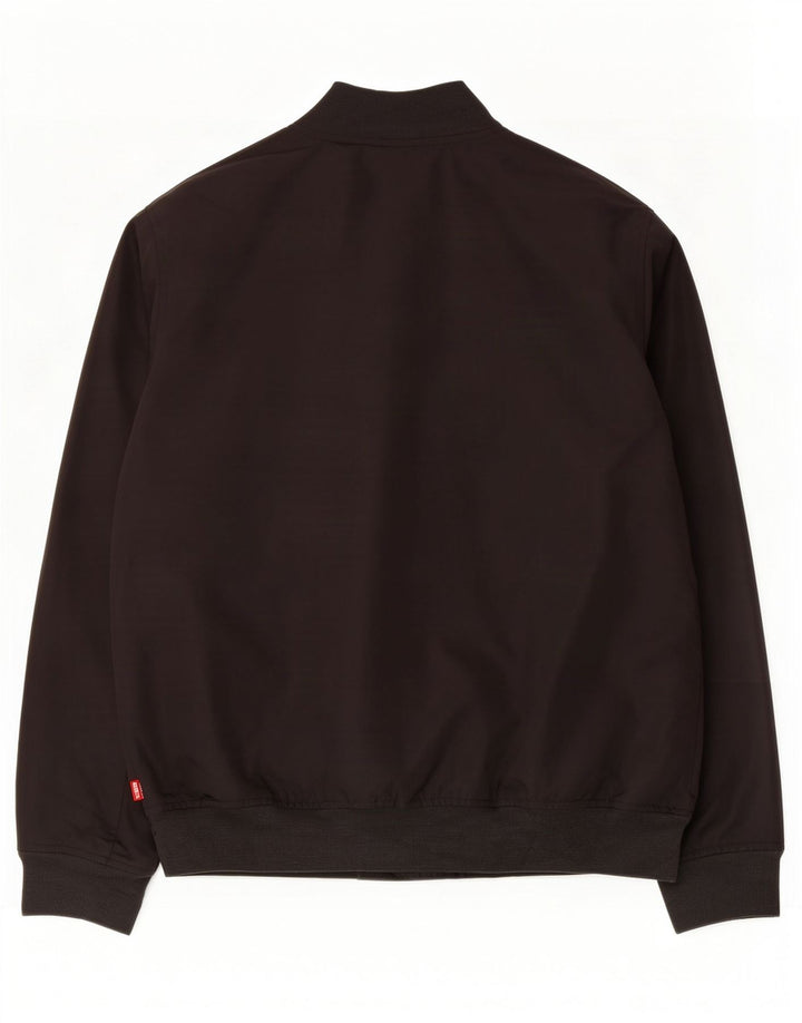 Levi's muška bomber jakna UK 40 veliki crni poliester