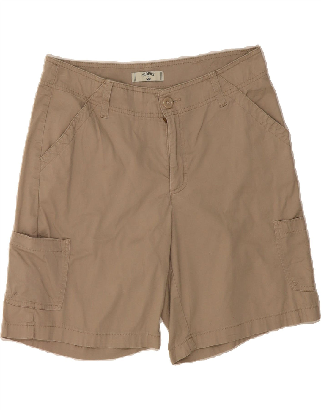 LEE Womens Riders Cargo Shorts US 12 Large W32 Beige Cotton Vintage Lee and Second-Hand Lee from Messina Hembry 