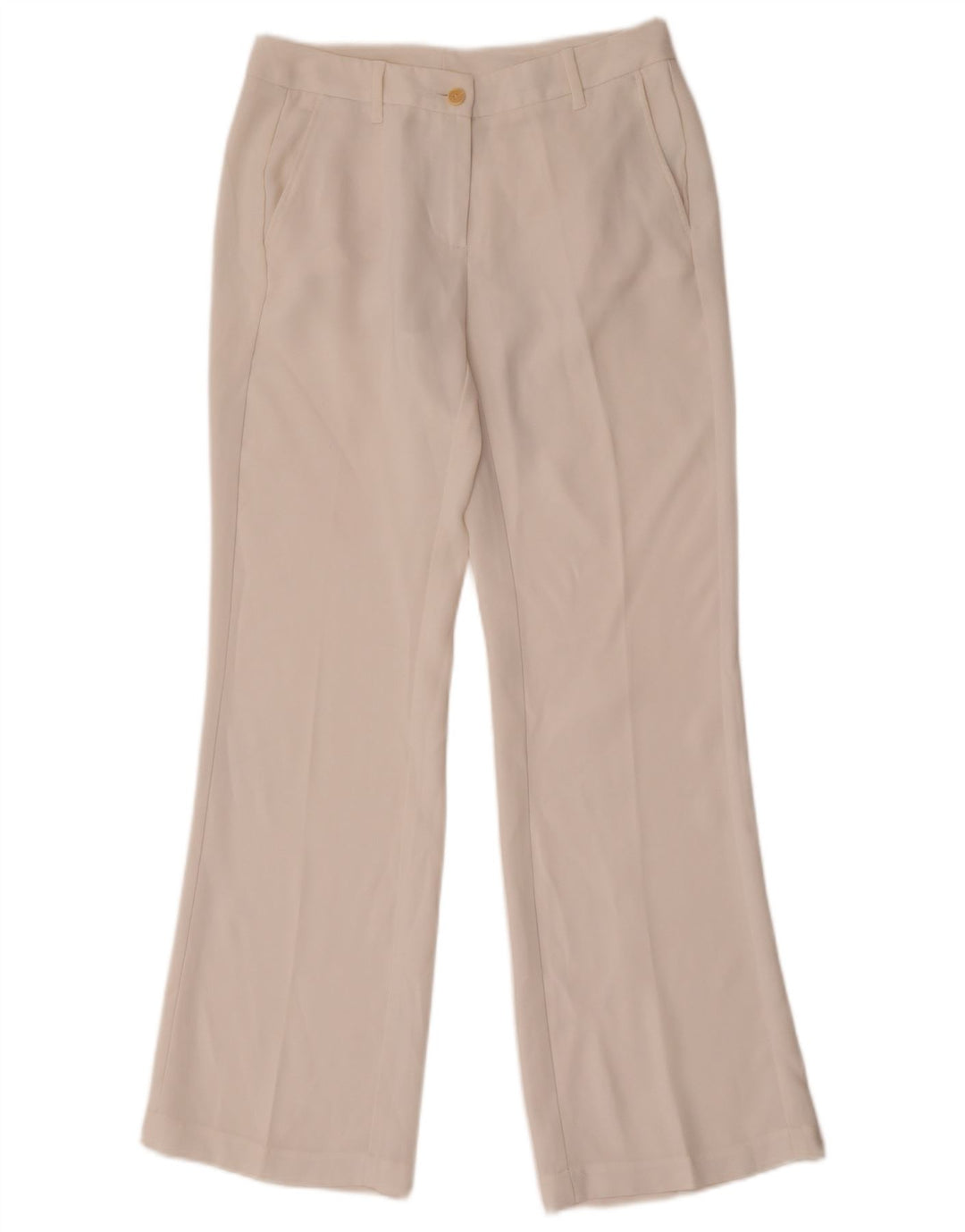 Benetton ženske chino hlače s čizmama W28 L30 Bijele