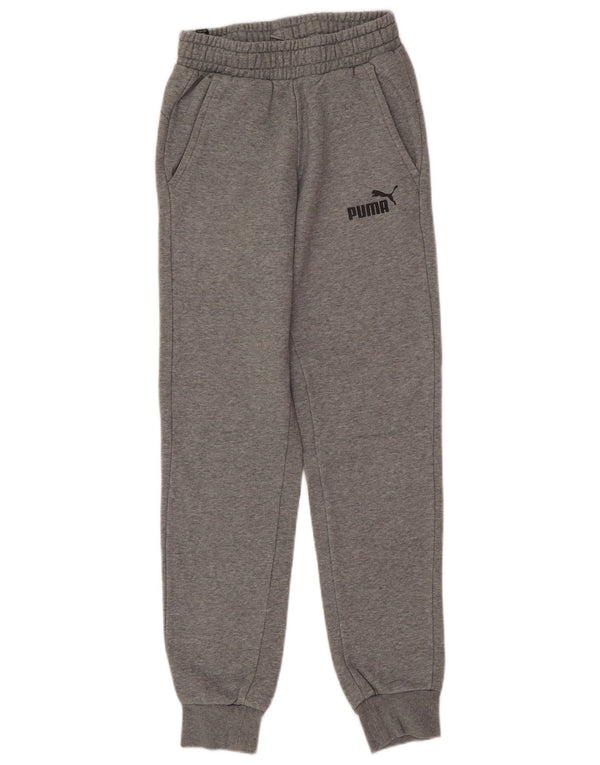 Puma Ženska trenirka Hlače Joggers UK 4 XS Sivi pamuk