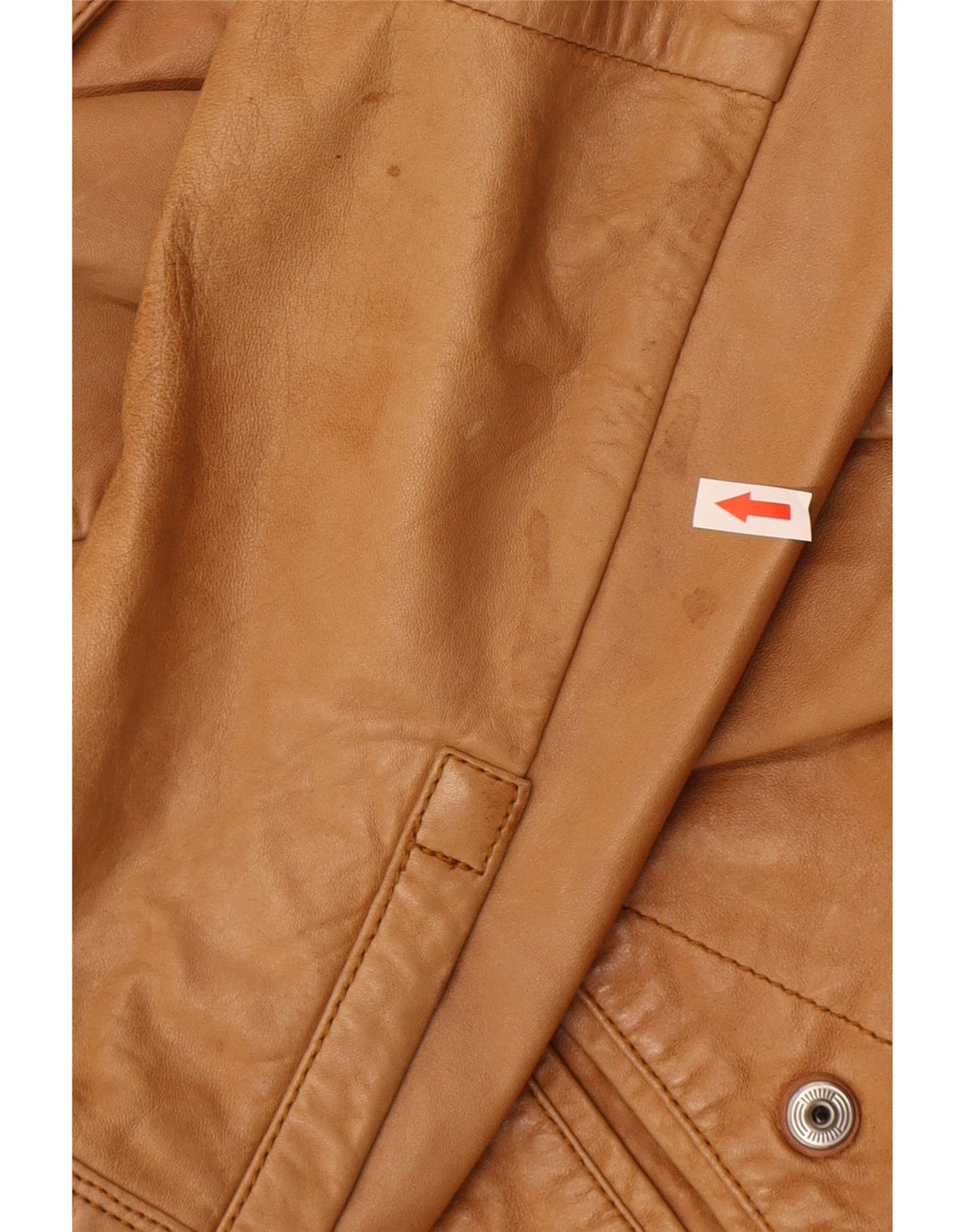 Diesel muška kožna jakna UK 38 srednje bež koža