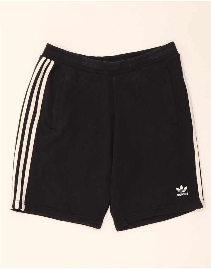 Adidas muške sportske kratke hlače srednje crne pamučne boje