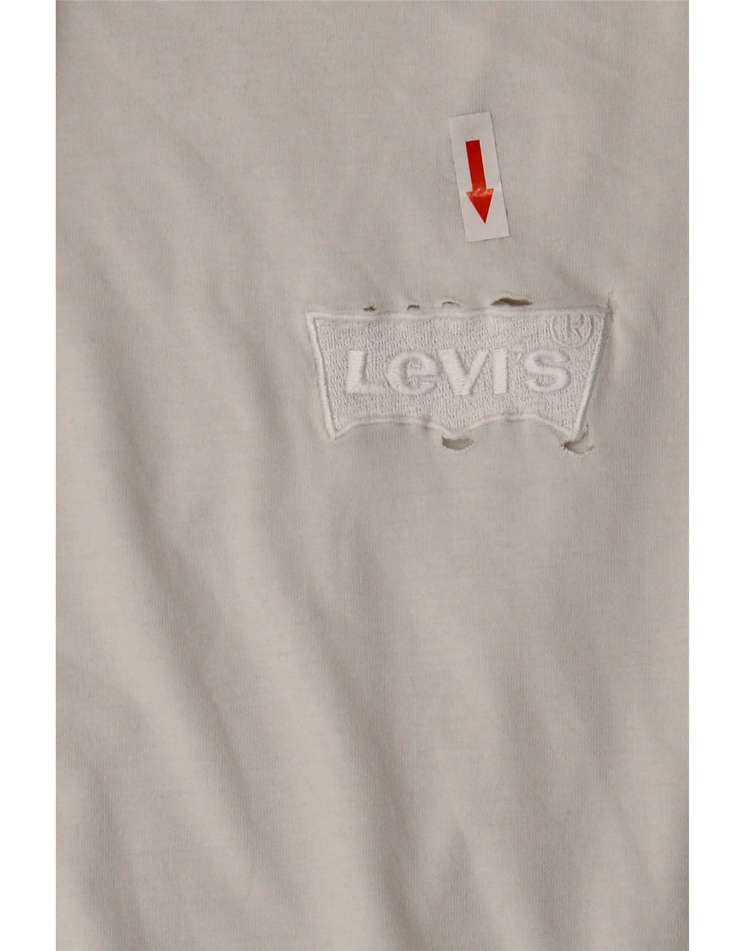 Levi's muška majica kratkih rukava opuštenog kroja, veliki bijeli pamuk