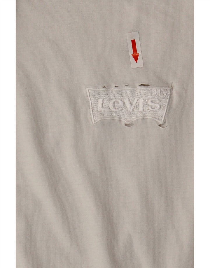 Levi's muška majica kratkih rukava opuštenog kroja, veliki bijeli pamuk