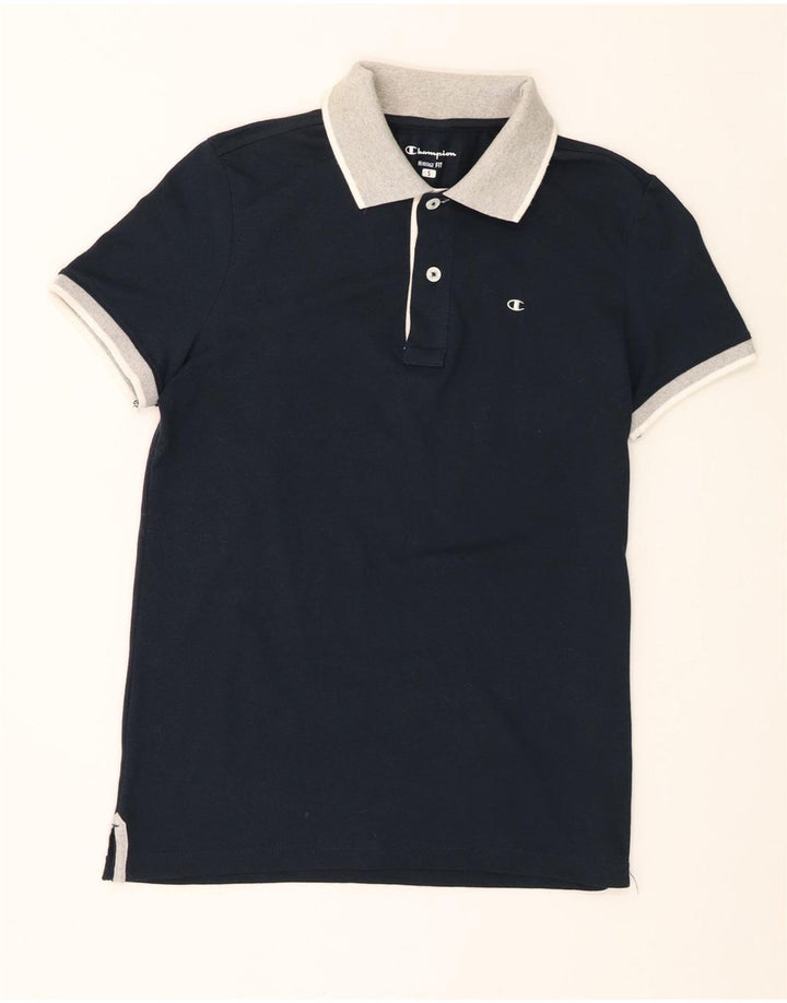 Champion muška polo majica Mala tamnoplava pamuk