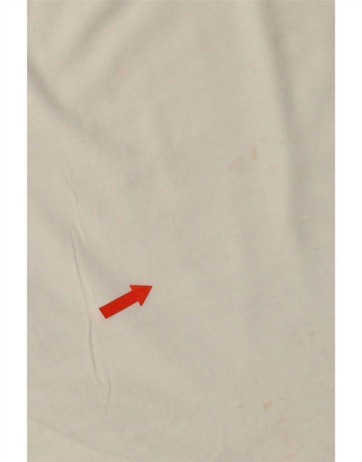 LULULEMON Womens Vest Top UK 14 Medium White Vintage Lululemon and Second-Hand Lululemon from Messina Hembry 