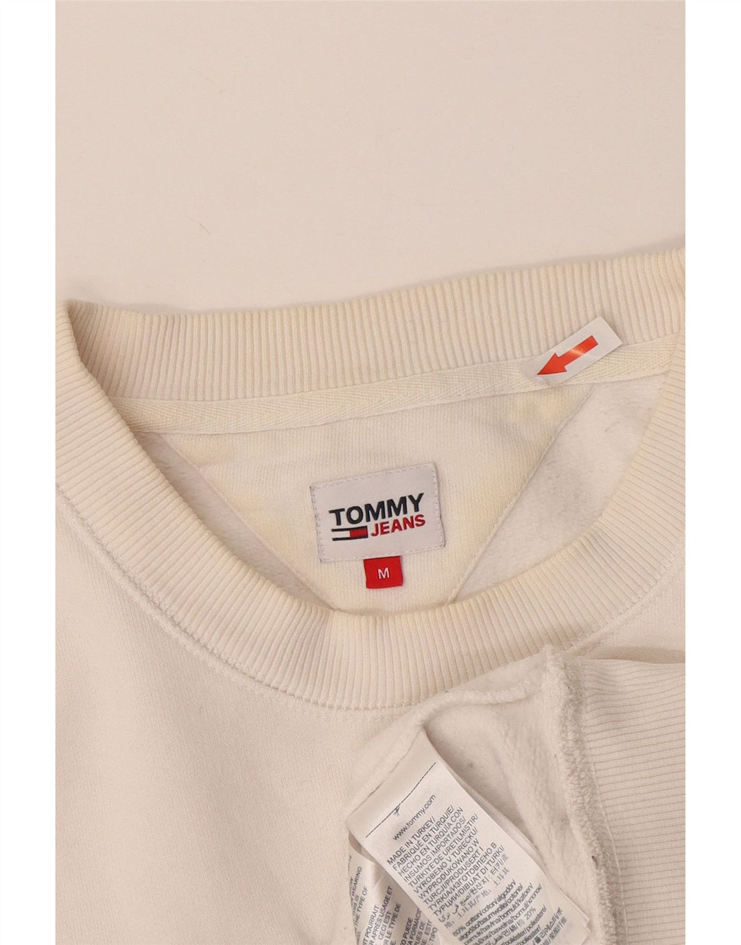 Tommy Hilfiger muška trenirka s grafičkim motivima Srednje bijeli pamuk