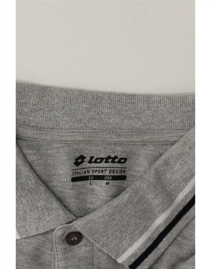 Lotto muška polo majica srednje siva s pjegama