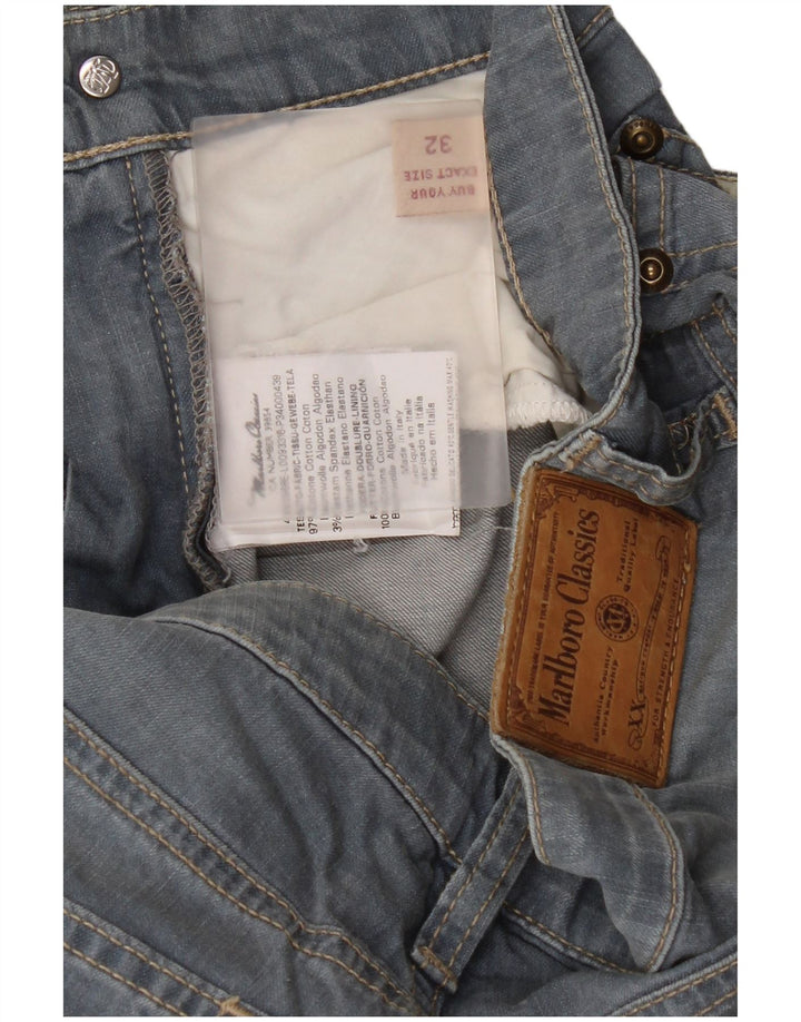Marlboro Classics Mens Slim Jeans W32 L29 Plavi pamuk