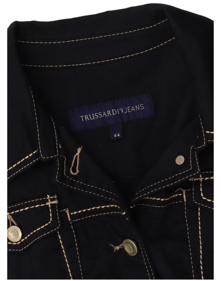 Ženska bomber jakna Trussardi Jeans IT 44 srednje tamnoplava