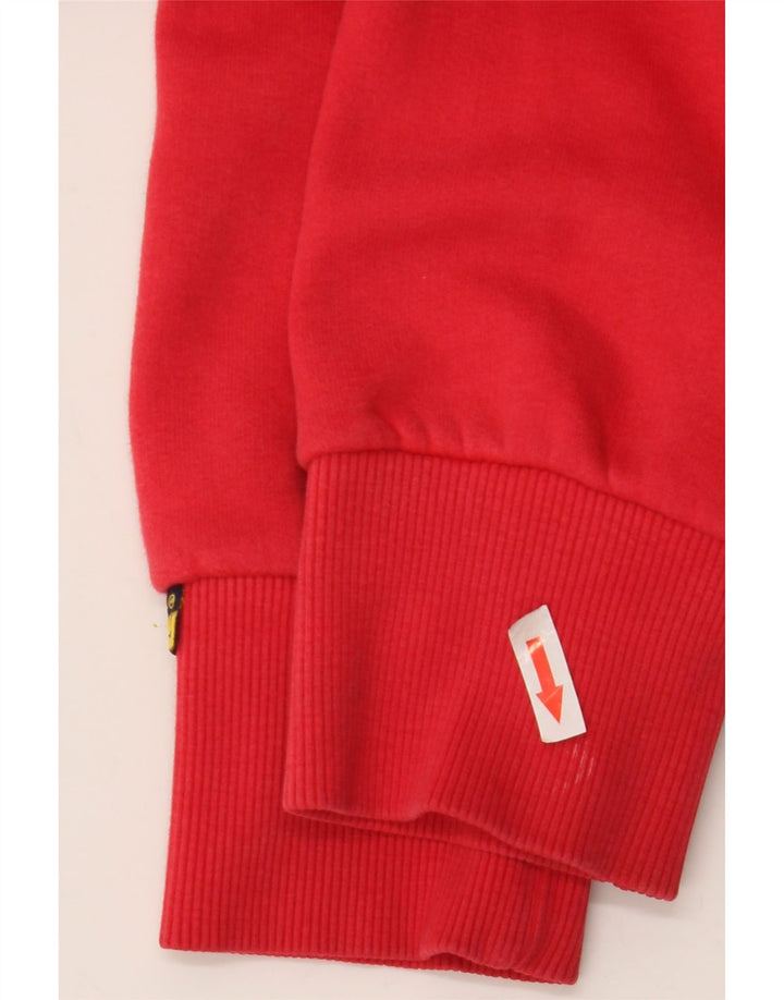 Velika crvena muška majica s kapuljačom Superdry