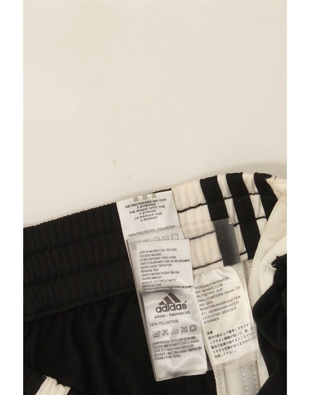 Adidas muške hlače od trenirke male crne boje od poliestera