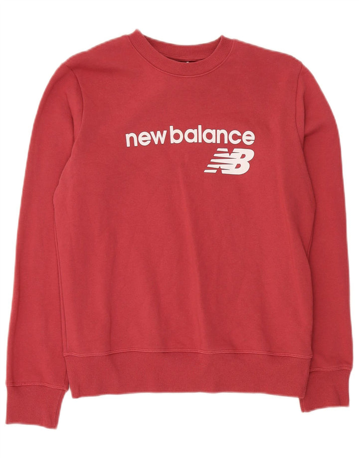 New Balance muška majica s grafičkim motivima Mali crveni pamuk