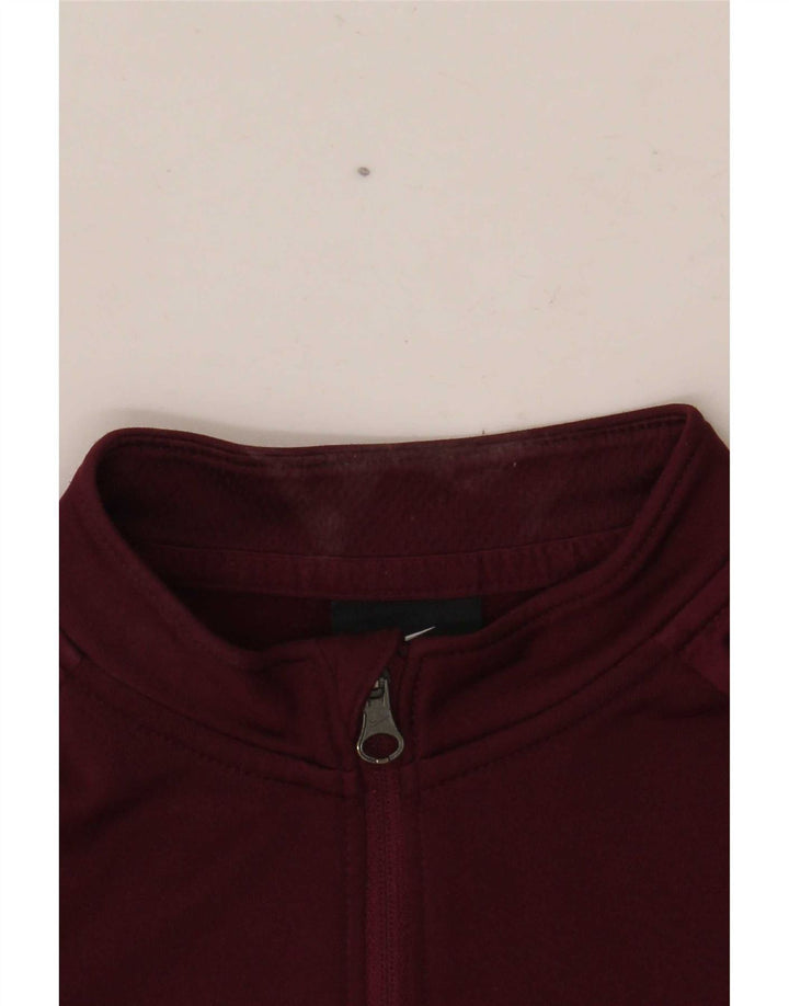 Nike Boys Dri Fit Graphic Pulover Trenirka Top 12-13 Year Large Bordo