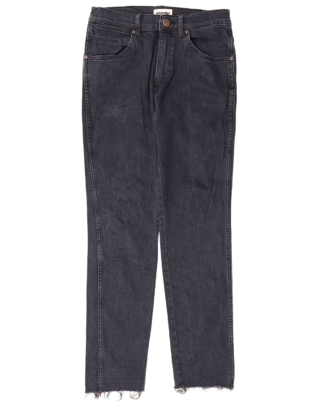 WRANGLER Muške River Slim traperice W29 L29 tamnoplavi pamuk