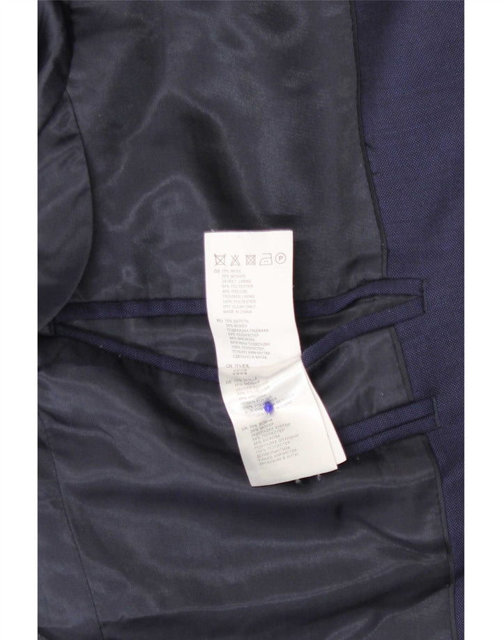 Reiss muška jakna s 1 gumbom UK 36 Mala tamnoplava vuna