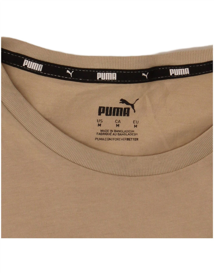 Puma ženska majica kratkih rukava s grafičkim motivima UK 14 srednje bež