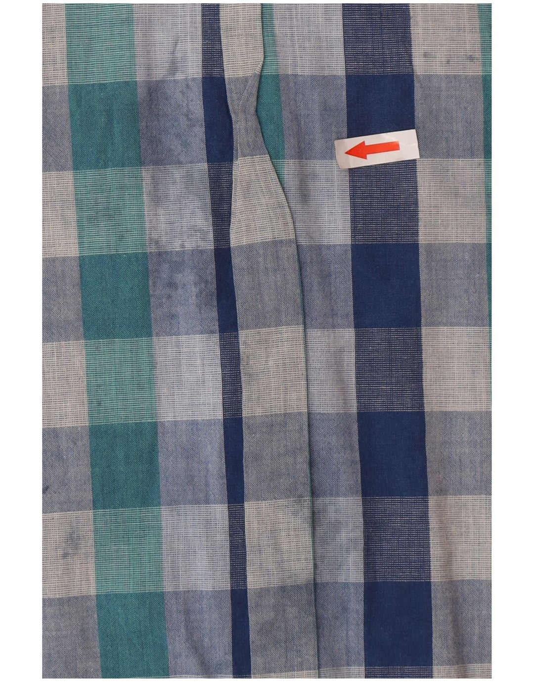 Ben Sherman muška majica kratkih rukava veliki plavi karirani pamuk