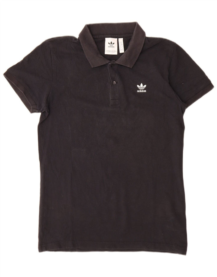 Adidas muška polo majica srednje crne pamučne boje