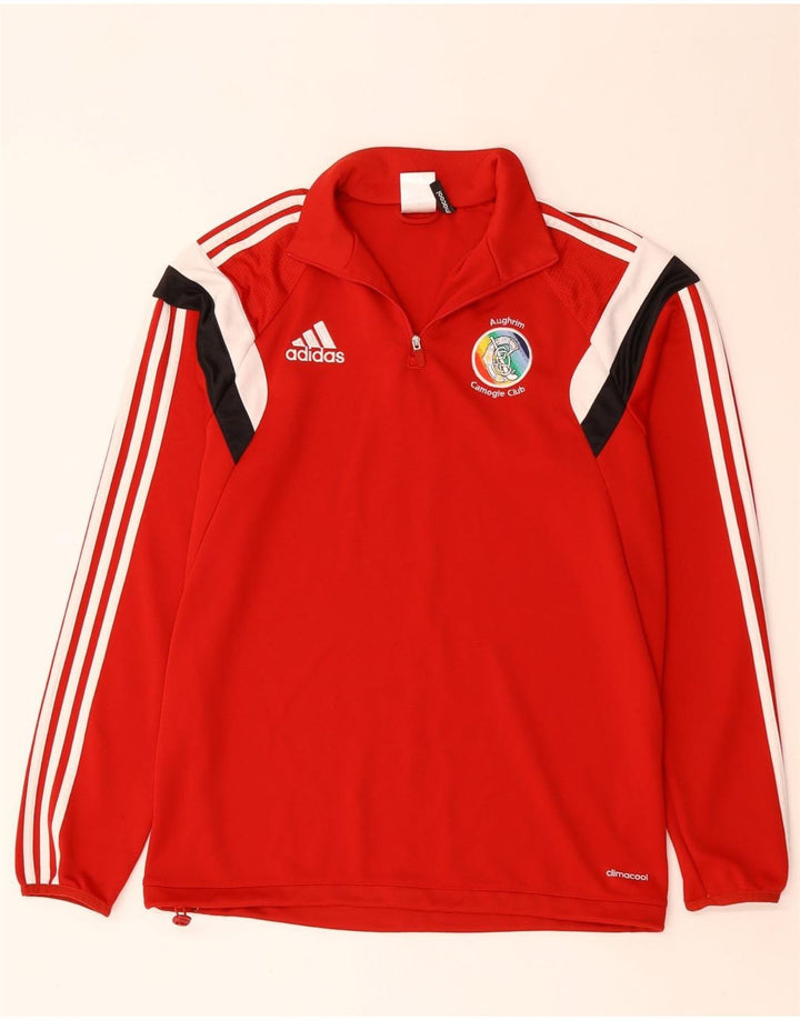 Gornji dio trenirke Adidas Climacool Pullover Medium Red Colourblock