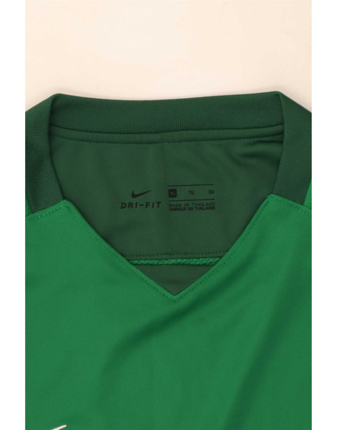 Nike Dri Fit majica s dugim rukavima XL u bloku zelene boje